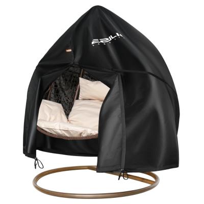 Housse de Protection Fauteuil Suspendu Tissu Oxford 420D Noir