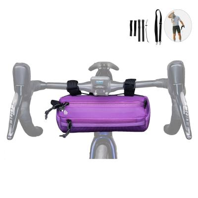 Violet Moyen Co Sacoche pour Guidon de V�lo Durable Polyester
