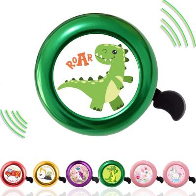 Vert Sonnette de V�lo pour Enfant Motif Licorne et Pompiers Design Unique