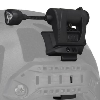 Noir Lampes de Casque Tactiques 4 Modes Vert - Rouge - Blanc-IR de Travail LED