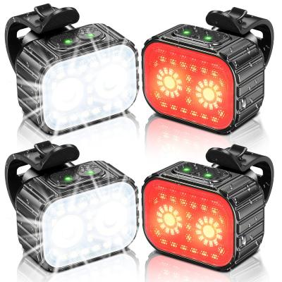 Lumiere Velo Avant et Arriere 8   12 Modes d'�clairage Lampe Noir