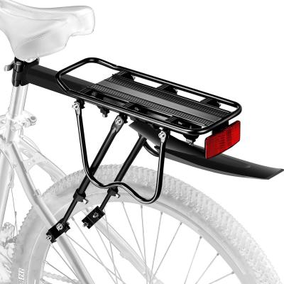 Porte Bagage V�lo Arri�re VTT R�glable avec Grand Noir Aluminium Porte bagages