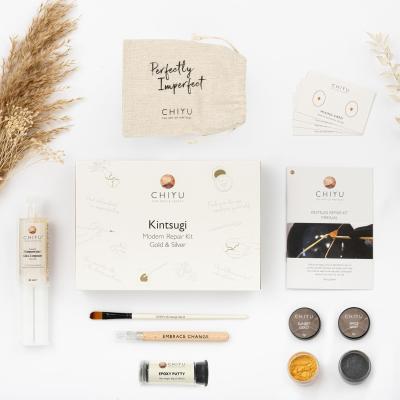 Dor� argent� Kit de R�paration Kintsugi Tout en un