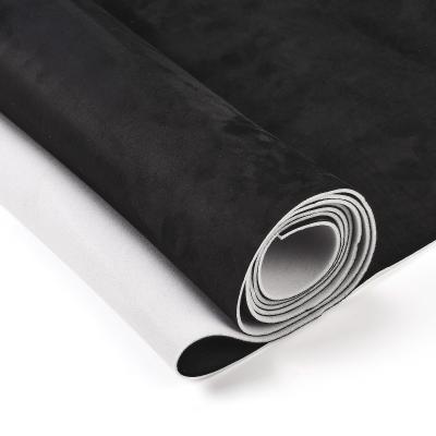 Noir Tissu pour Ciel de Toit en Simili daim avec Mousse 250 x 150 cm 380 g-m�