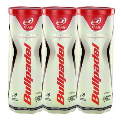 3x3 Balls Paddle Tennis Premium Pro Pack 9 Couleur Jaune Sports Caoutchouc