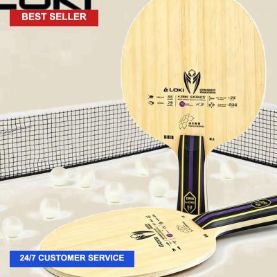 Orignal LOKI Kirin K3 Lame de Tennis de Table Professionnelle 5 Bois 2 Carbone Ping Pong