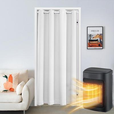 Rideau Occultant Isolant Thermique � Oeillets Anti 86 x 203 cm Blanc Polyester