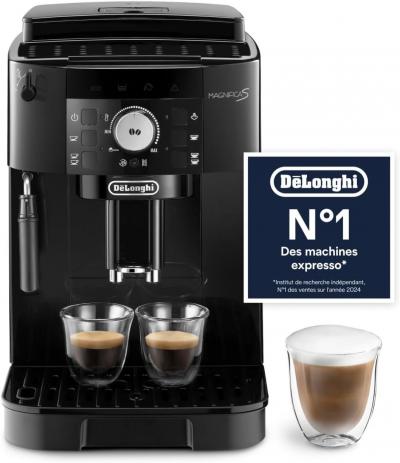 De'Longhi Magnifica S   Machine � Caf� Automatique 2 Boissons Noir