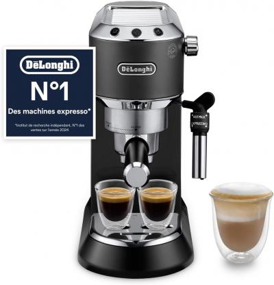 De Longhi Dedica Style   Perfetto Machine � Expresso Compacte, Mousseur De Lait