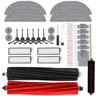 Accessoires Lot de 35 pour Aspirateur Roborock S8 MaxV Ultra 2 Brosses Polyester