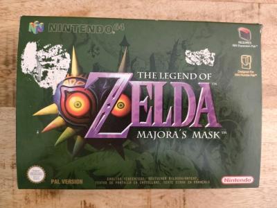 Jeu Nintendo Zelda Majora's Mask   N64   PAL FR (complet)