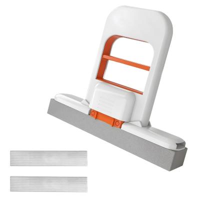 Mini Serpilli�re Portable Serpill�re de Bureau Pliable Orange Blanc