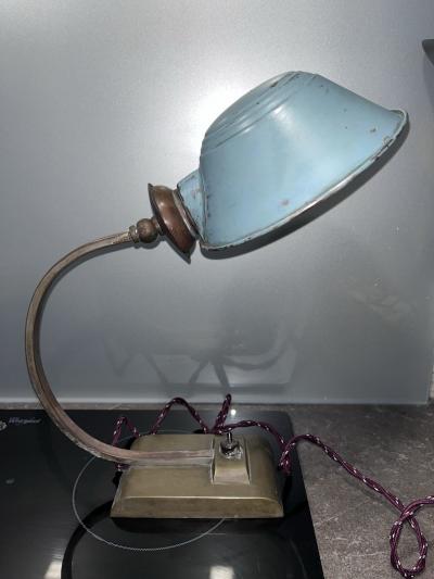 Lampe de bureau art d�co 1923 1930 bauhaus   HERPE HORAX