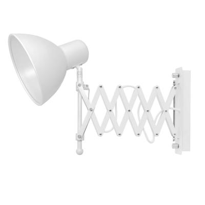 Applique Murale Extensible Blanche E27 R�glable Vintage Ciseau Lampe de Lecture