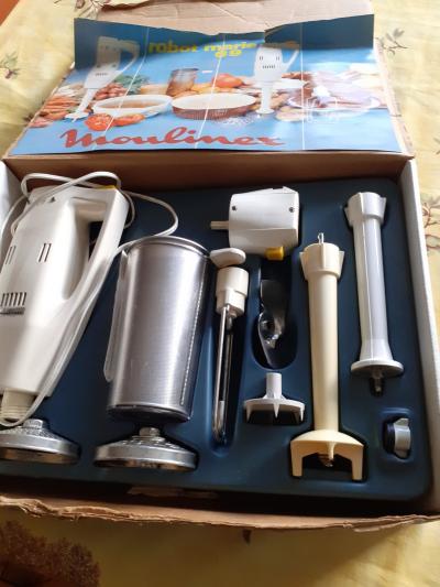 Ancien Coffret Moulinex Robot Marie Vintage Complet Avec Notice