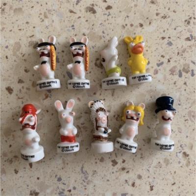 Ubisoft Lot de 9 f�ves figurines de collection Les Lapins Cr�tins