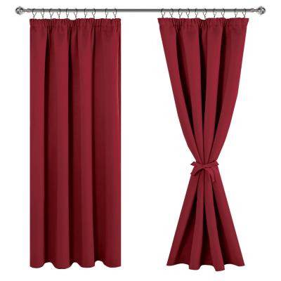 D�corations de No�l Rideaux Occultants Galon Fronceur pour Rail Lot Rot