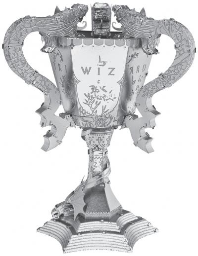 Maquette m�tal 3D Coupe des Trois Sorciers Harry Potter   Metal E