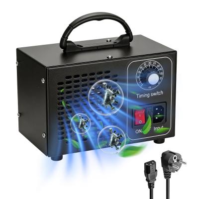 G�n�rateur d'Ozone 60 000 Mg-h Purificateur d'Air Ozone O3 Noir 24x18x22 cm