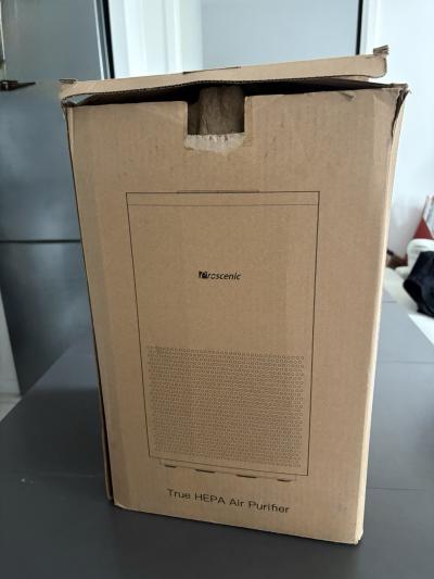 Proscenic A8 Purificateur d air HEPA portable avec fil �lectrique blanc-noir