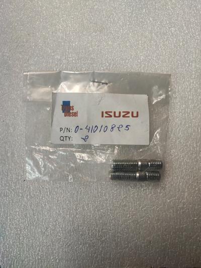 Isuzu 0 41010825 Threaded Studs Engine Fastener Bolts Pack of 2 TransDiesel