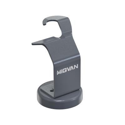 Support de Chalumeau MIG pour Soudage avec Base Magn�tique Gris M�tal
