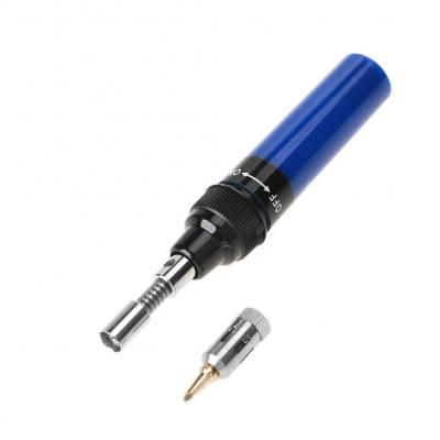 Fer � Souder au Butane 1300   Pistolet Chalumeau sans Fil pour Soudure Blue