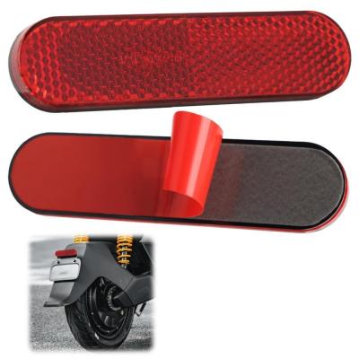 R�flecteurs Arri�re de Moto Homologu�s E4 pour V�lo 96 � 24 mm Rouge Lot de 2