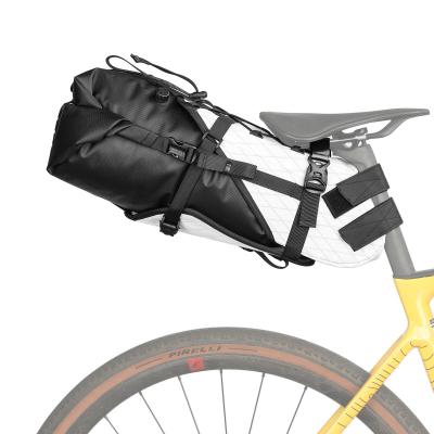 Sacoche de Selle Blanc BHD0020 de V�lo �tanche 14 l en Deux Parties avec Montage