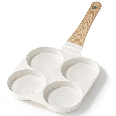 Po�le � Pancakes 4 Emplacements Blanc Omelette Casseroles Faitouts Plats