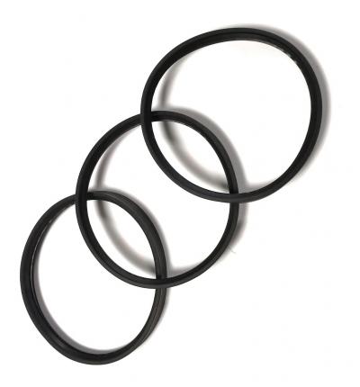 O ring Joint d'�tanch�it� en Silicone pour Po�le � Granul�s Noir D160 MM H9 PZ3