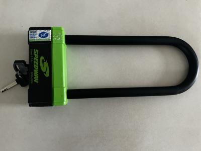SPEEDWAY SFS52 SFS52ION Antivol v�lo en U avec cl�s noir-vert