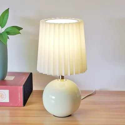 Lampe C�ramique Contemporaine Chambre Chevet Bureau Enfants Lavable abat jour