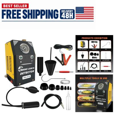 Automotive Smoke Machine EVAP Leak Detector with Built in Air Pump & Gauge