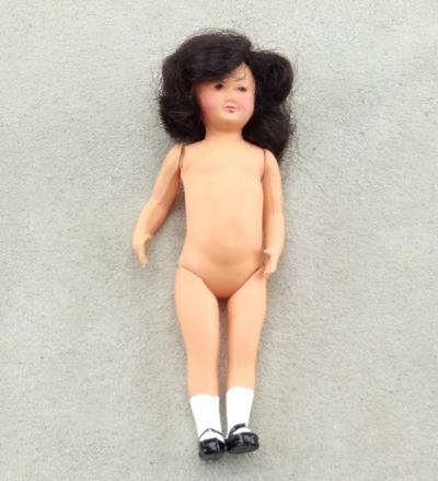 Poup�e miniature Petitcolin 79. Cellulo�d. Ann�es 1950.