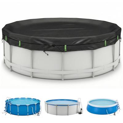 B�che de Piscine Ronde Am�lior�e 2026 366 cm Noir