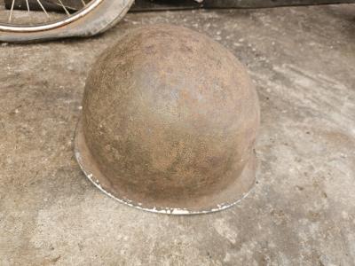 Casque US ww2 patte fixe jonc avant