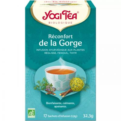Yogi Tea R�confort de la Gorge Infusion 17 Sachets
