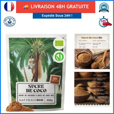 Huile de Coco Bio Vierge Crue Press�e � Froid 200 ml NaturaleBio