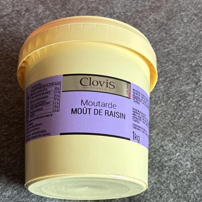 Moutarde au mo�t de raisin 1 kg Clovis
