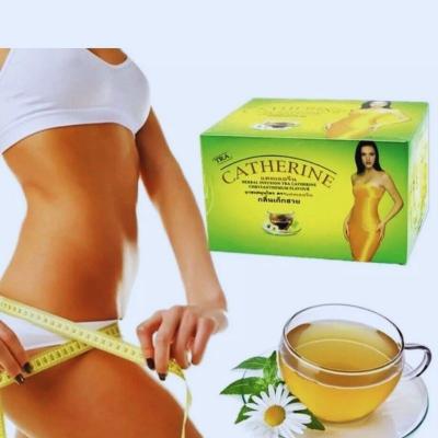 LOT DE 3 BO�TES DE THES CATHERINE , 32 sachets par bo�te , th� minceur