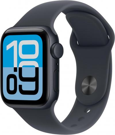 Apple Watch SE 3 GPS 40mm Bracelet Sport Minuit Minuit M-L