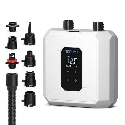Pompe �lectrique pour Paddle sans Fil 20PSI � Batterie Blanc Plastique