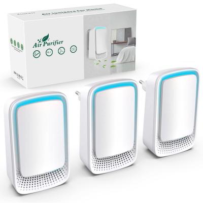 Purificateur d'Air Ionisateur Paquet de 3 Blanc Technologie Ionique