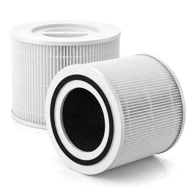 Filtres de Rechange pour Purificateur d'Air Levoit Core Blanc Lot de 2
