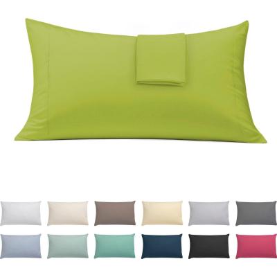 Taies d'Oreiller Extra Douces et Confortables Draps Linge Lit Lot de 2