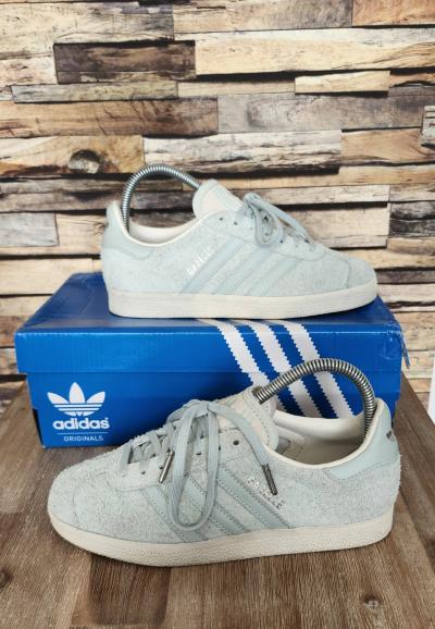 adidas Originals Gazelle Femme daim bleu clair lacets EU 37 semelle caoutchouc