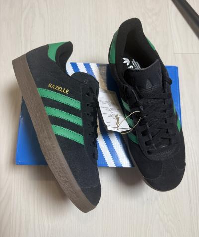Adidas Gazelle JH5394 Core Black Court Green   Neuve Bo�te | Plusieurs Tailles