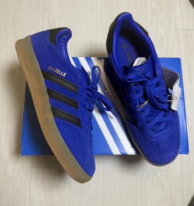 Adidas Gazelle Indoor JR6302 Lucid Blue Black   Neuve Bo�te | Plusieurs Tailles
