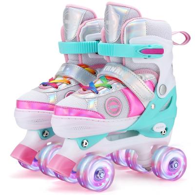 M EU32 36 Patins � Roulettes Rollers pour Enfants Multicolore Polypropyl�ne